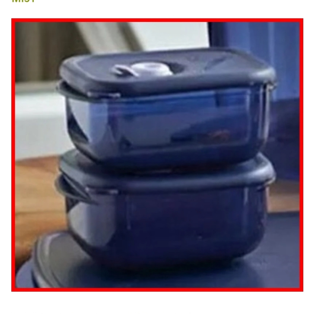 Tupperware 2 mini vent n serve 1 cup Exclusif